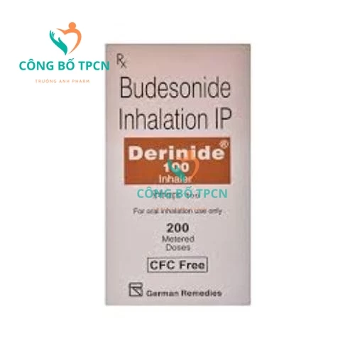 Derinide 100 Inhaler - Thuốc điều trị hen phế quản hiệu quả